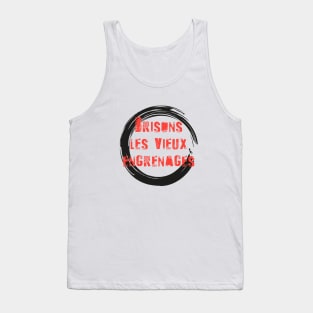 May68 ENGRANAGES (black) Tank Top